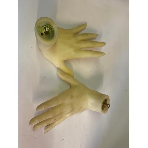 86 - Two Vintage Mannequin Hands (2)