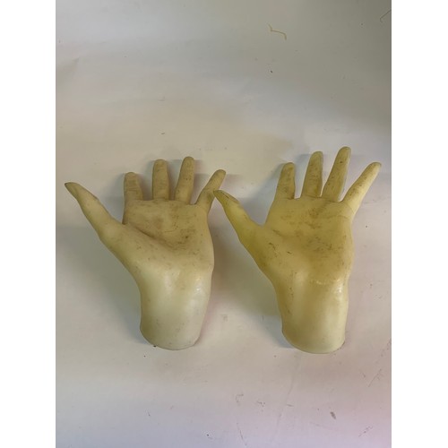 86 - Two Vintage Mannequin Hands (2)