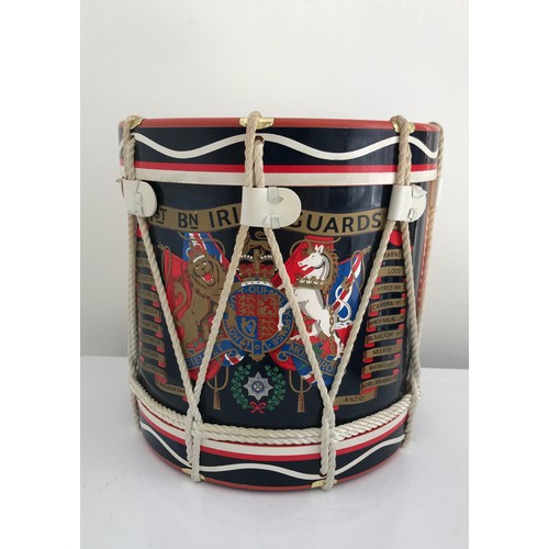 237 - Vintage 1st Battalion Irish Guards Ice Bucket