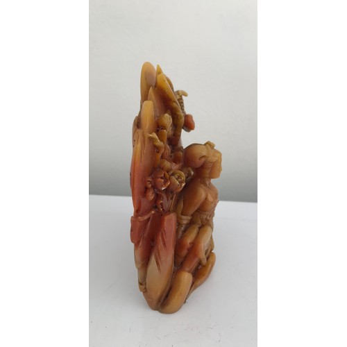 243 - Shoshan Oriental Stone Statue 
12 x 8.5 x 4 cms