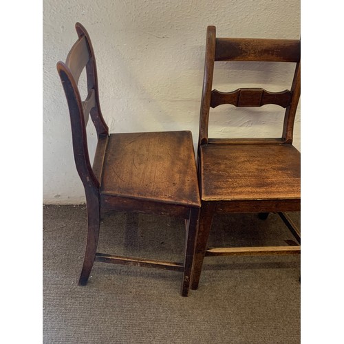 314 - Pair Of Vintage Railway Waiting Room Chairs With Tickets To The Underside (2)