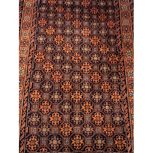 326 - Decorative Pattern Rug / Runner 150 x 80 cms