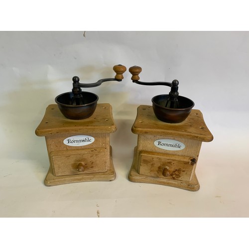 346 - Two Vintage French Coffee Grinders (2)