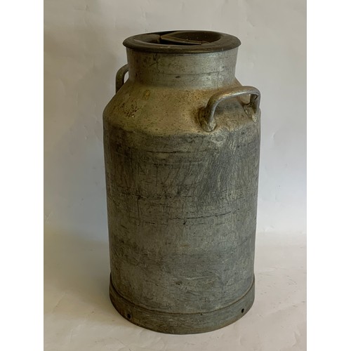 381 - Vintage Aluminium Milk Churn.