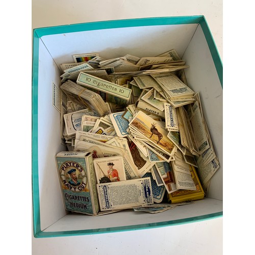 392 - Box Of John Player And Other Related Cigarette Cards