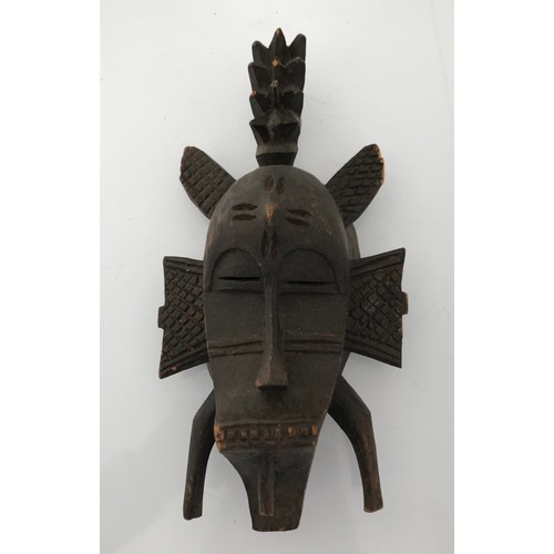 222 - Wooden Tribal Mask From Senufo Tribe
29 cms