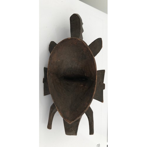 222 - Wooden Tribal Mask From Senufo Tribe
29 cms