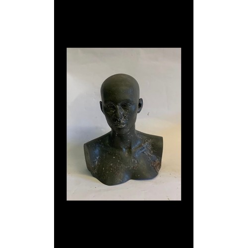 134 - Vintage Film Prop Mannequin Head And Shoulder Mount.