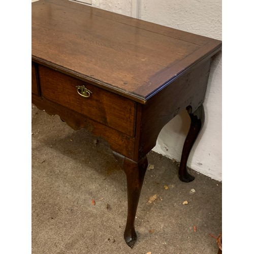 2 - Antique Low Boy With Two Drawers 90 x 555 x 67