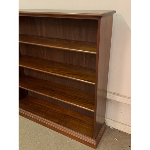 14 - Vintage Open Bookcase. 122 x 30 x 127 cms