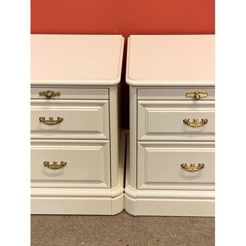 15 - Pair Of Modern Bedside Units. 47 x 47 x 55 cms (2)