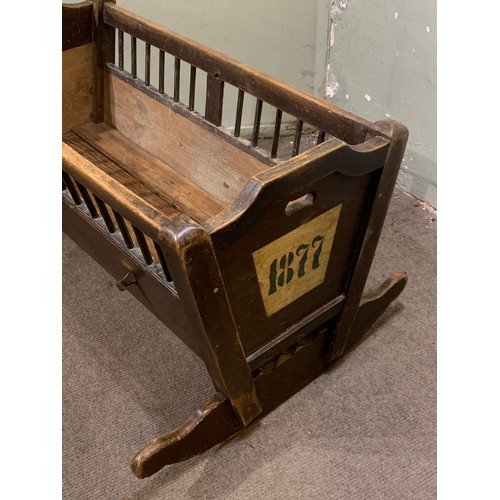 19 - 19th Century Babies Rocking Crib