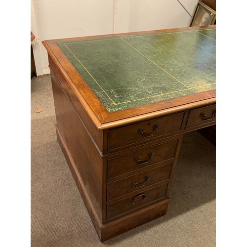 31 - Vintage Partners Pedestal Desk. 138 x 105 x 77 cms