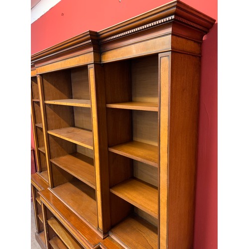 24 - Large Antique Style Library  Bookcase.  193 x 42 x 214 cms