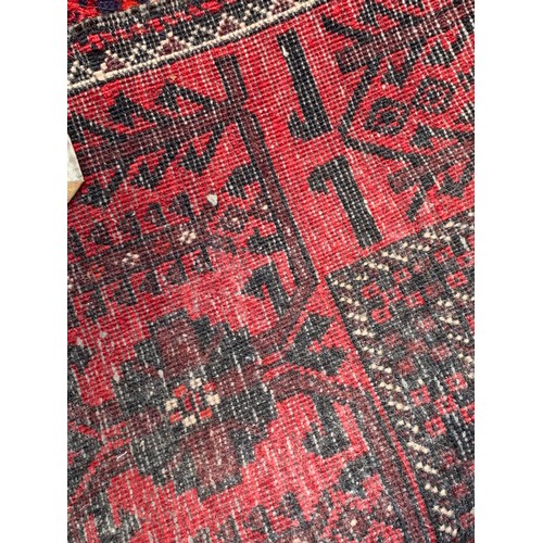 97 - Hand Knotted Runner / Rug 164 x 85 cms