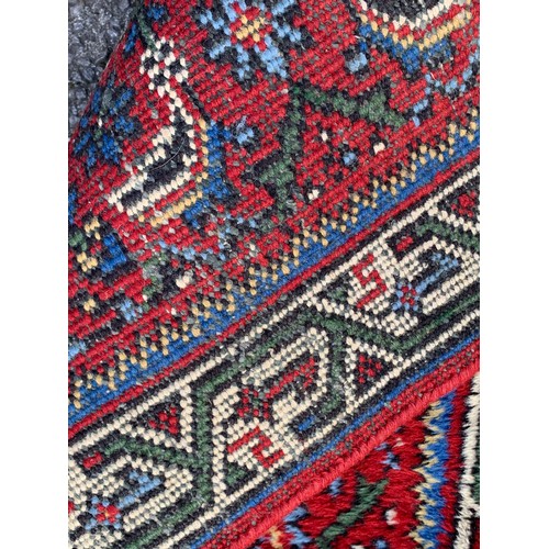 98 - Decorative Hand Knotted Runner / Rug 230 x 63 cms