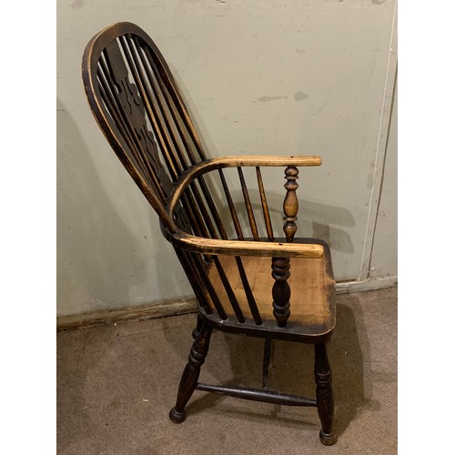 66 - 18thC Elm Windsor Chair