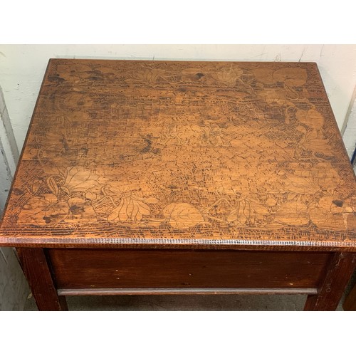 69 - Chinese Table Till . 65 x 56 x 79 cms