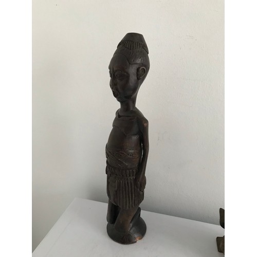 126 - Unusual Vintage Kneeling Tribal Statue
32.5 cms h