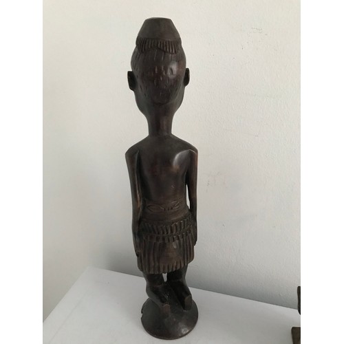 126 - Unusual Vintage Kneeling Tribal Statue
32.5 cms h