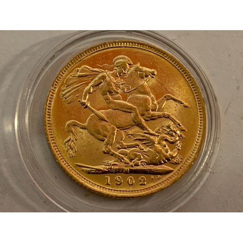 550 - Four Gold Sovereign Coin Set 1900-01-02-03 The British Empire Height Of Prosperity Gold Coin Set. Mi... 