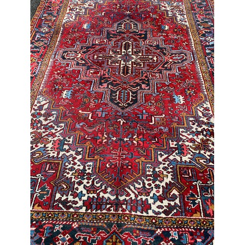 88 - Large Decorative  Hand Made  Rug 340 x 227 cms