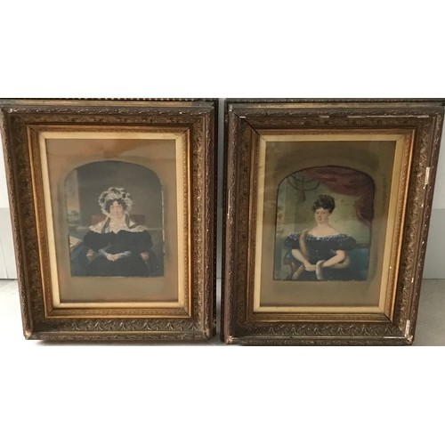 130 - Pair Of Mid Victorian Oil Paintings In Origin Gilt Frames
Both 27 x 35 cms