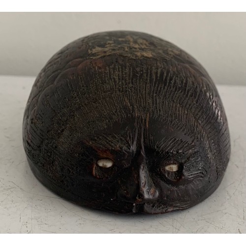 112 - Antique Half Shell Bugbear 
12 x 9 x 5 cms h