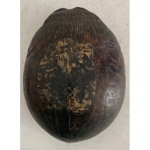 112 - Antique Half Shell Bugbear 
12 x 9 x 5 cms h