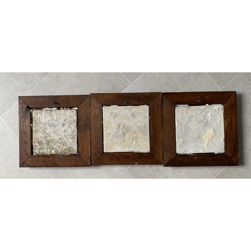 141a - Set Of 3 18thC Delft Tiles Framed
20x20 cms