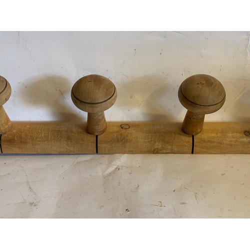 4 - Vintage French Coat Hook. 70 cms