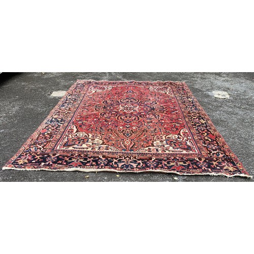 91 - Huge Hand Made Iranian Ground Rug. 396 x 300 cms