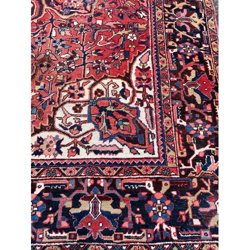 91 - Huge Hand Made Iranian Ground Rug. 396 x 300 cms