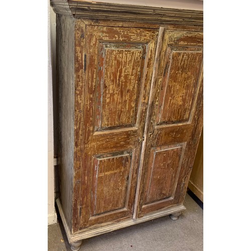 2 - Rustic Cupboard. 115 x 44 x 97 cms