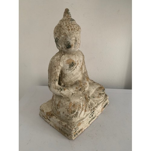 123 - Large Vintage Plaster Statue Of Buddha
26 cms h