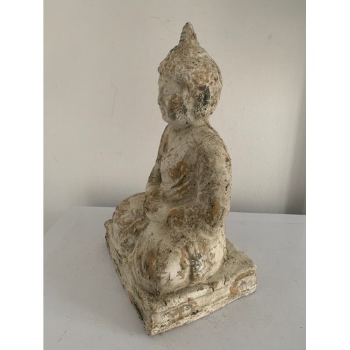 123 - Large Vintage Plaster Statue Of Buddha
26 cms h