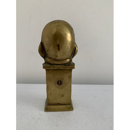 106 - Antique Brass Humpty Dumpty Money Box
15 cms h