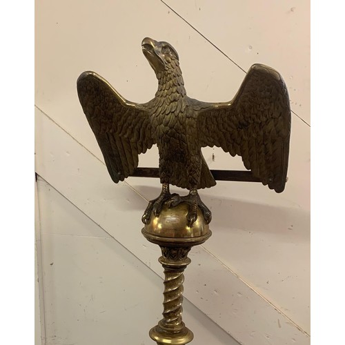 251 - Antique Eagle Lectern Made By Benham And Froud London.The Lectern Sits On Lion Paw Feet With A Legen... 