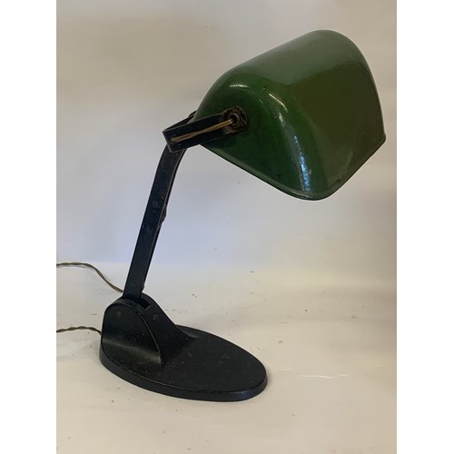 192 - 1930’s Industrial Bauhaus Germany  Viktoria Lampe Bankers Lamp