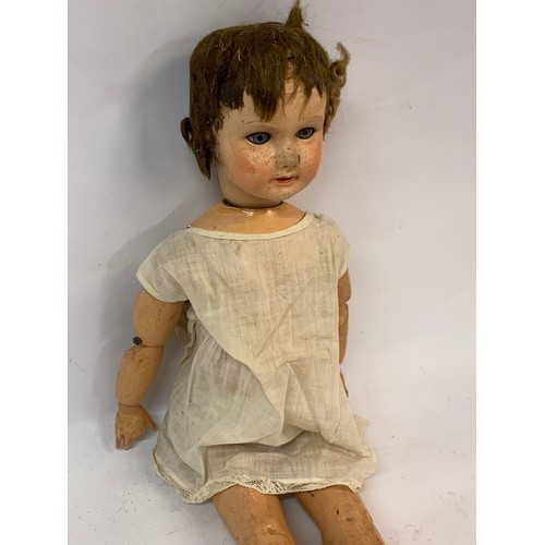 223 - Antique Articulated Doll 53 cms