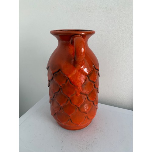 137 - Similar To Previous Lot 
C1950’s West German Ceramic Glaze Vase
27 cms h