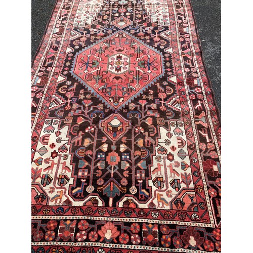 99a - Decorative Hand Made Ground Rug 300 x 160 cms