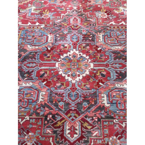 88 - Large Decorative Ground Rug 368 x 273cms