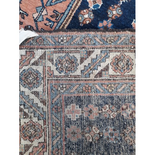 94 - Decorative Hand Tied Rug 197 x 137 cms