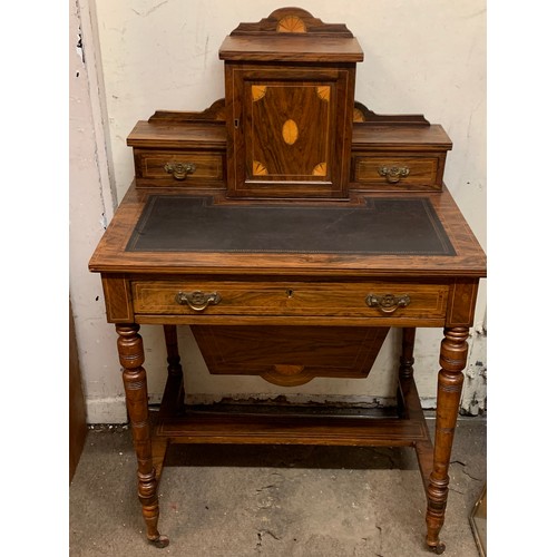 45 - Vintage Ladies Writing Desk / Work Station. 69 x 49 x 107 cms