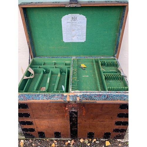 301 - Large Metal Bound  Silver Chest / Trunk By Elkington And Co London Silversmiths