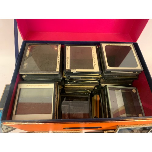 315 - Large Quantity Of Over 320 Glass Magic Lantern Slides Various Subjects.