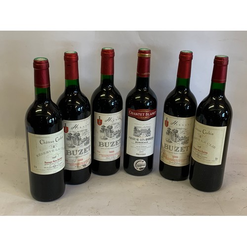 337 - Six Bottles Of Vintage Red Wine (6)