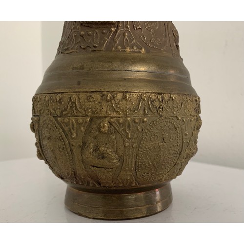 345 - Unusual Vintage Bronze Vase Having Buddha Motifs
15 cms h