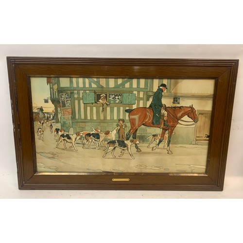 528 - Cecil Aldin Framed And Glazed 